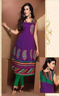 Anarkali Cotton Kurtis