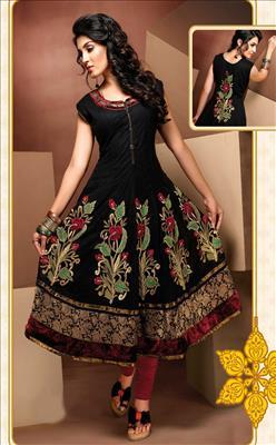 Black Cotton Kurtis