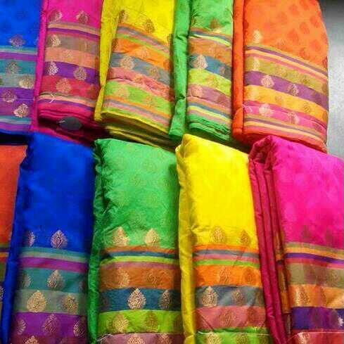 Chanderi Varanasi Based Saree