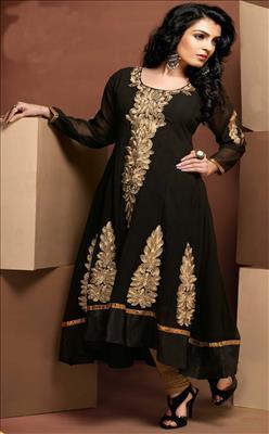 Georgette Kurtis - Premium Quality Fabric, Current Fashion Trends , Stylish Design Enhancing Feminine Beauty