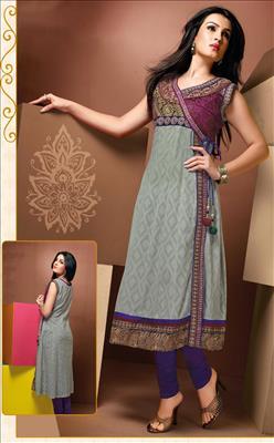 Georgette Printed Kurtis - Premium Quality Georgette Fabric, Stylish and Attractive Design