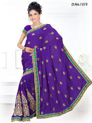 Style Embroidery Saree