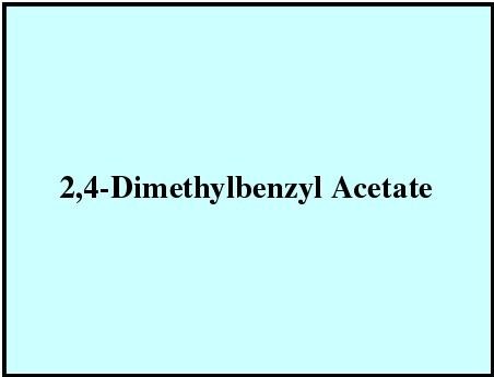2,4-डाइमिथाइलबेनज़िल एसीटेट 