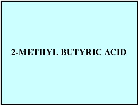 2-मिथाइल ब्यूटिरिक एसिड 