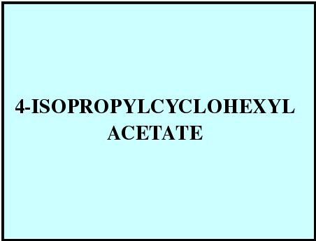 4-Isopropylcyclohexyl Acetate