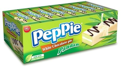 Peppie Pandan Chocolate Pie