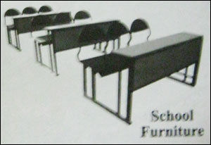 Three Seater School Desk