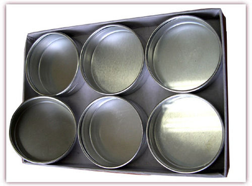 Aluminium Round Tin