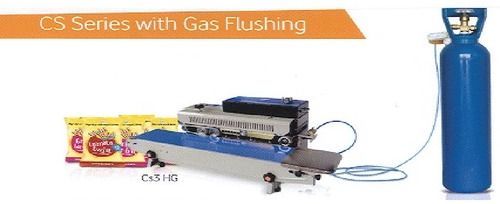 Continuous Band Sealing Machine With Nitrogen Gas Flushing