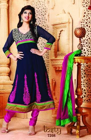 Beautiful Anarkali Suits - Luxurious Fabric, Elegant Design , Neat Stitching, Perfect Fitting, Colorfastness, Smooth Texture