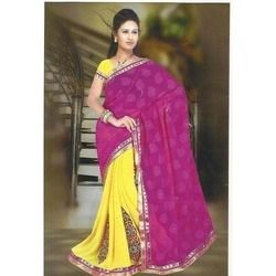 Chiffon Indian Saree