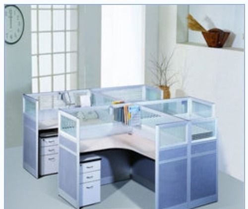 Office Work Station - Modern Design, Varied Dimensions & Colors, Ideal for MNCs, Banks, Hotels, Education