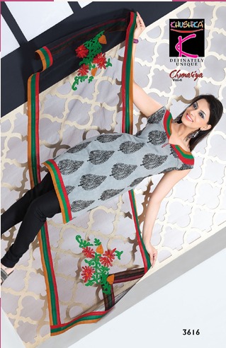 Printed Embroidered Suits - Premium Cotton Fabric, Versatile for Outings and Casual Occasions
