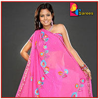 Cut Work Sarees - High Grade Fabric Design , Elegant Styles in Diverse Colors