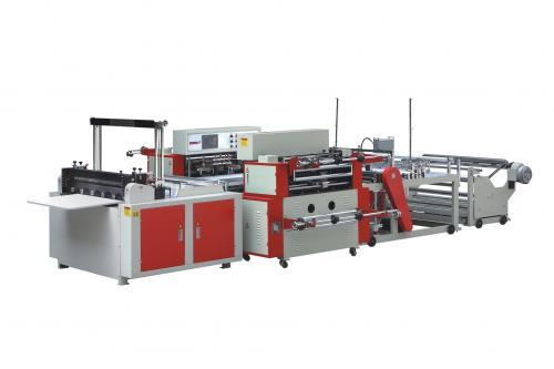 Non Woven Cutting And Handle Sealing Machine