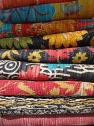 Authentic Vintage Kantha Quilt