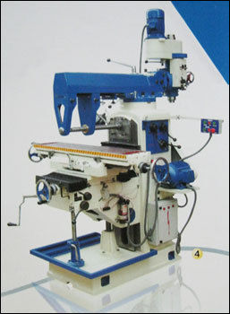 Universal Milling Machine With Auto Feed To Quill