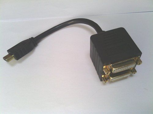 Hdmi To 2*dvi Splitter Cable