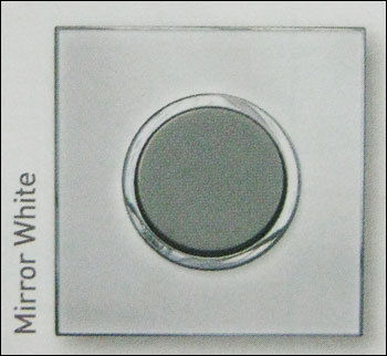 Designer Round Switches (Mirror White)