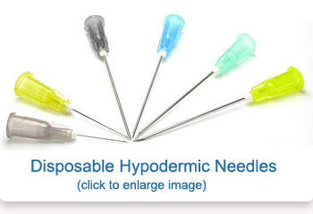 Disposable Hypodermic Needles - Premium Quality, Sterile and Safe for Medical Use