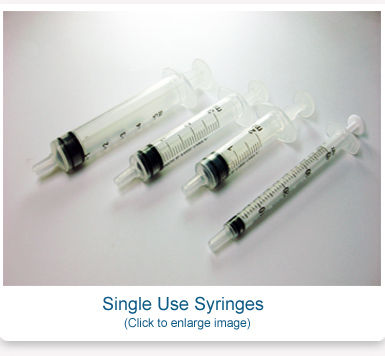 Single Use Syringes