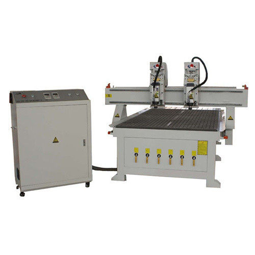 Double Head Cnc Router Machine