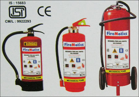 Mechanical Foam Type Fire Extinguishers