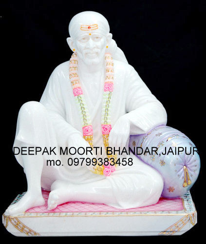 Marble Dwarka Mai Statue