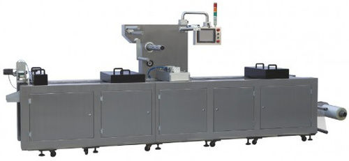 Same As Picture Automatic Continuous Stretch Vacuum Packaging Machine