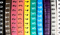 Color Coded C Type Cable Markers