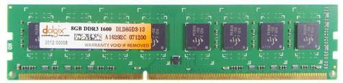  डॉल्गिक्स डेस्कटॉप DDR3 8GB 1600 MHz PC2-12800 मेमोरी मॉड्यूल 