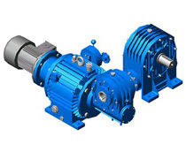 Variable Double Worm Geared Motor (Low Speed High Torque)