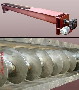 Industrial Screw Conveyor - Customizable Configuration, Multiple Screw Options, Centerless Design, Efficient Bulk Material Handling