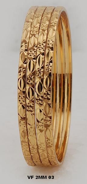 Ladies Brass Designer Bangles