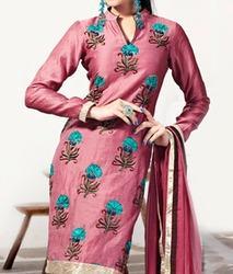 Designer Chanderi Suit