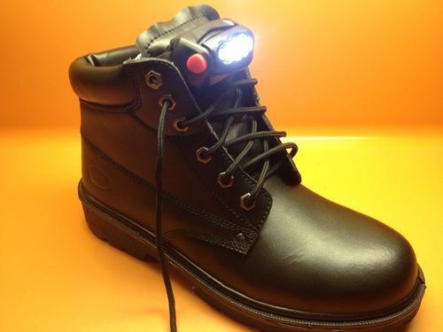 LED Steel-Toe Work Boot