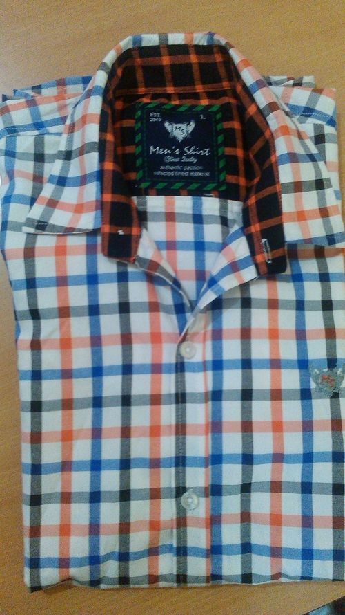 Mens Check Design Shirt