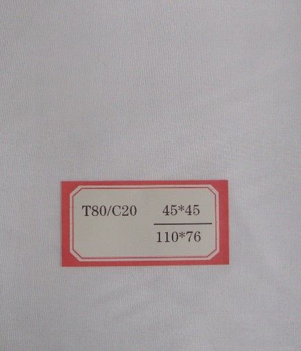 Tc 80/20 Grey Fabric (45s 110x76 47 Inch)