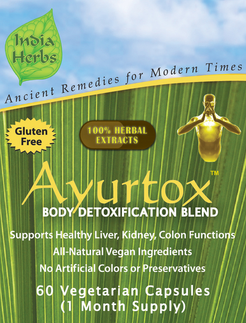 Ayurtox Body Detoxification Blend Capsules