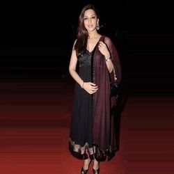 Brown Anarkali Latest Salwar Kameez