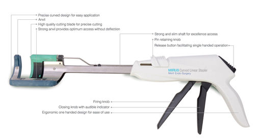 Curved Cutter Stapler