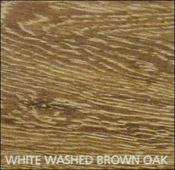 White Washed Brown Oak Floor