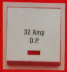 32 Amp D P Switch With Indicator (As 10)