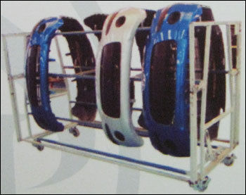 Heavy Duty Bumper Storage Trolley