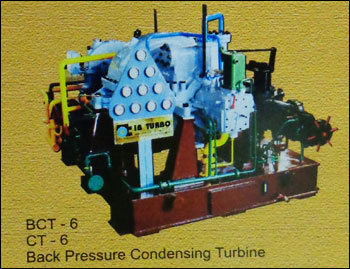 Back Pressure Condensing Turbine