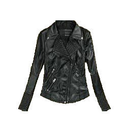 Ladies Casual Leather Jacket