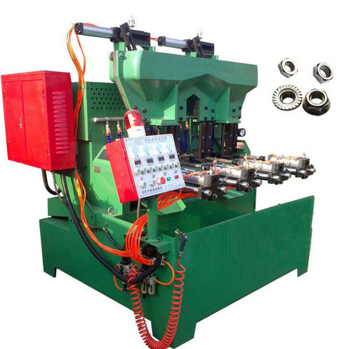 Pneumatic 4 Spindle Flange And Hex Nut Tapping Machine