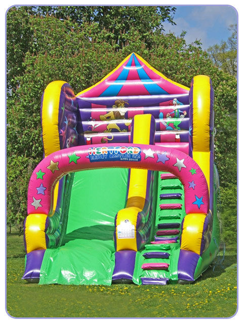 Big Funny Commercial Outdoor Inflatable Slide