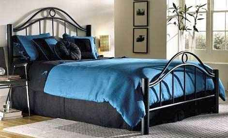 Wrought cheap iron cot