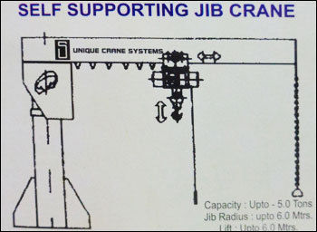 सेल्फ सपोर्टिंग जिब क्रेन 